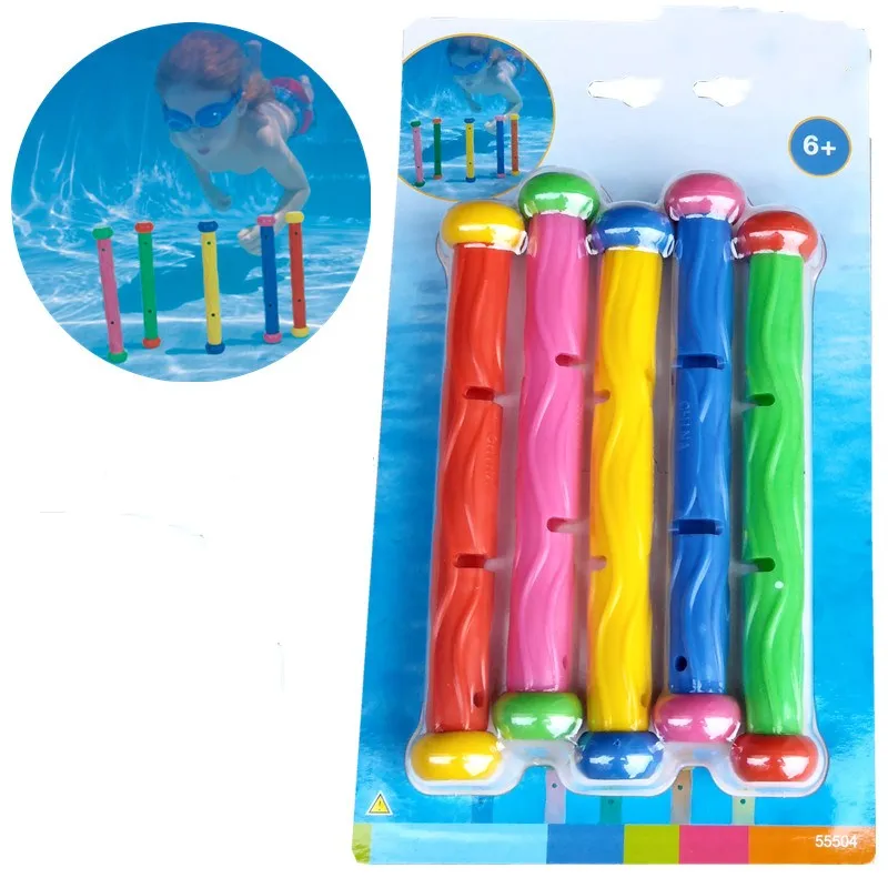 New Summer Torpedo Rocket Throwing Toy Funny Swimming Pool Diving Game Toys Children Underwater Dive Toy #CS - Image 3